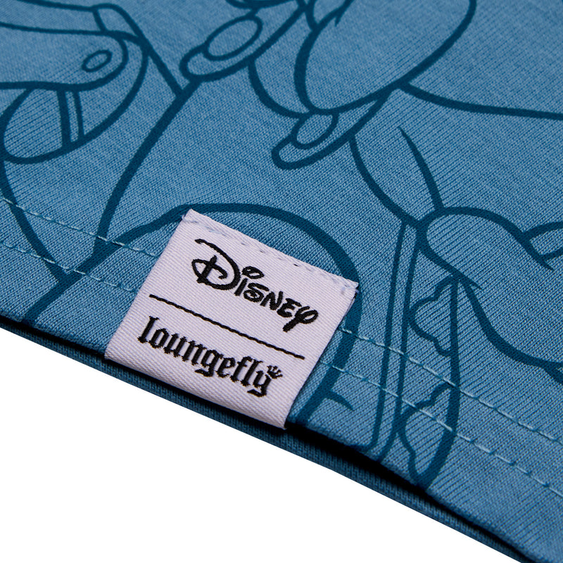 BLUE FAIRY SHIRRED RAGLAN TEE - PINOCCHIO