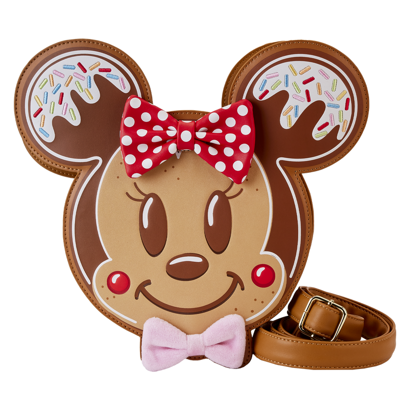 MICKEY AND MINNIE GINGERBREAD COOKIE CROSSBODY - DISNEY