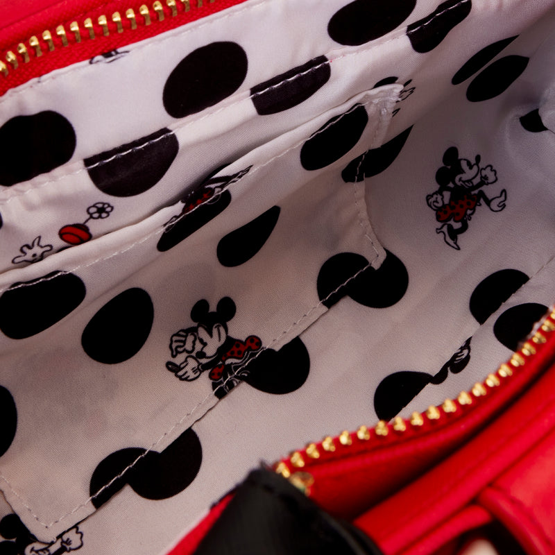 Loungefly Disney Mickey Minnie Mouse Balloon AOP Handbag - Comic Spot
