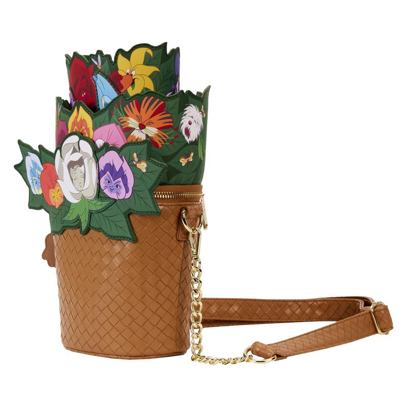 FLOWER BASKET CROSSBODY - ALICE IN WONDERLAND