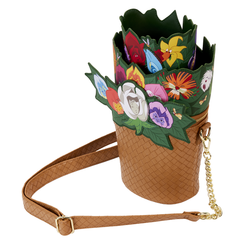 FLOWER BASKET CROSSBODY - ALICE IN WONDERLAND