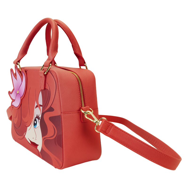 ARIEL FACE CROSSBODY BAG - THE LITTLE MERMAID 35TH ANNIVERSARY