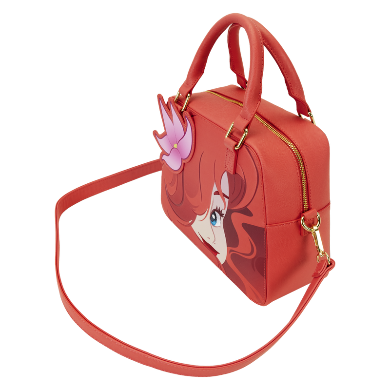 ARIEL FACE CROSSBODY BAG - THE LITTLE MERMAID 35TH ANNIVERSARY