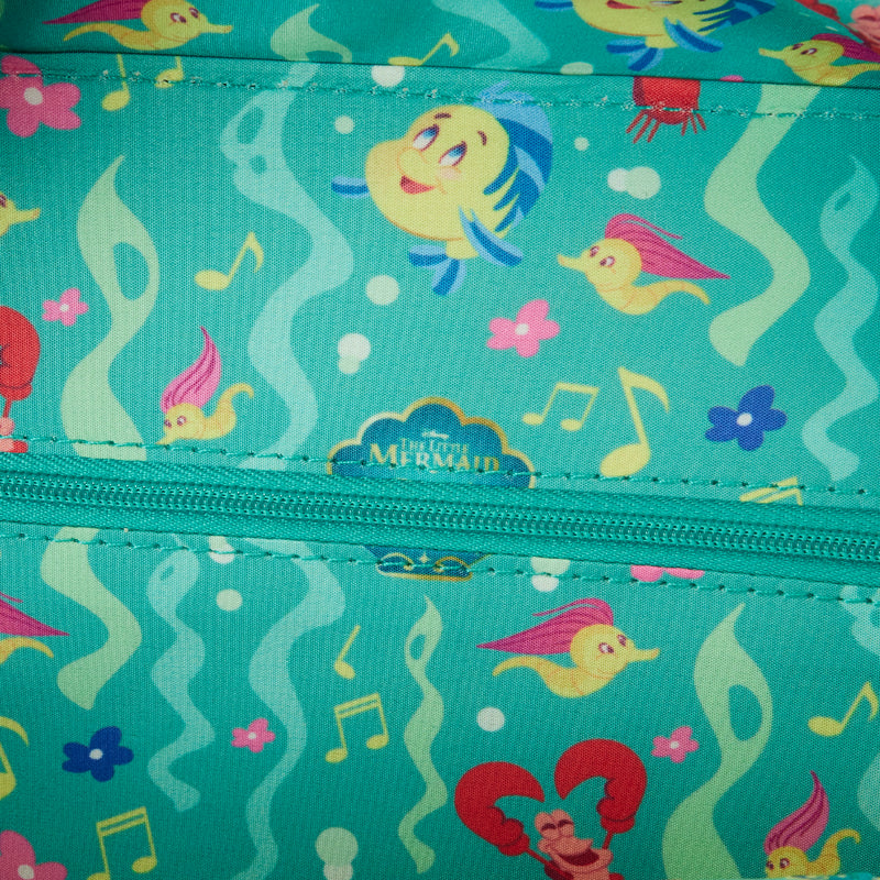 ARIEL FACE CROSSBODY BAG - THE LITTLE MERMAID 35TH ANNIVERSARY