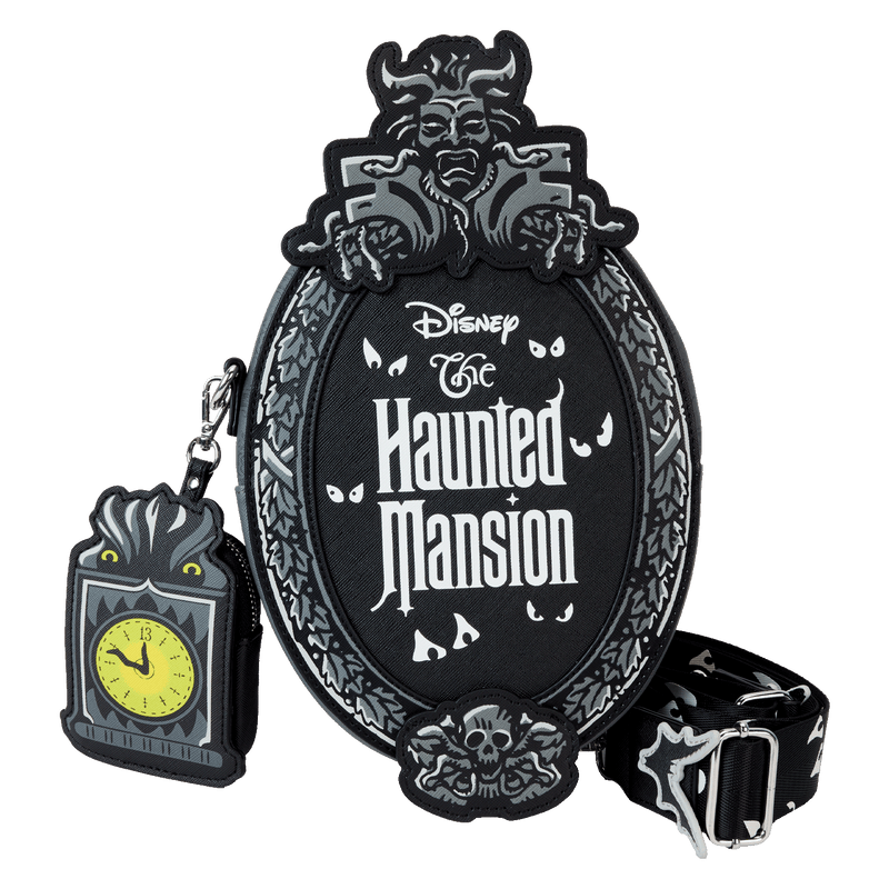 HAUNTED MANSION PLAQUE CROSSBODY BAG - DISNEY