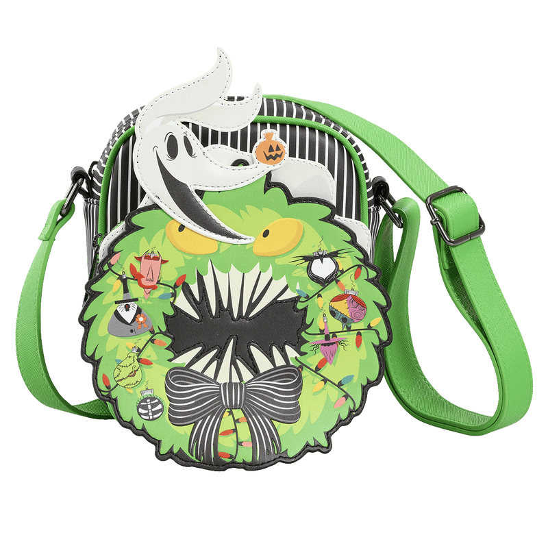 THE NIGHTMARE BEFORE CHRISTMAS WREATH CROSSBODY - DISNEY