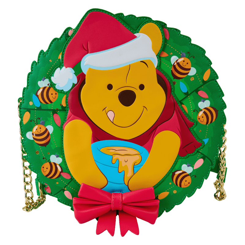 WINNIE THE POOH STUCK IN WREATH CROSSBODY BAG - DISNEY