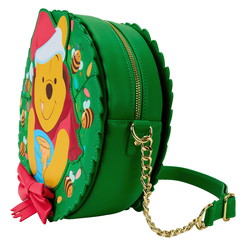 WINNIE THE POOH STUCK IN WREATH CROSSBODY BAG - DISNEY