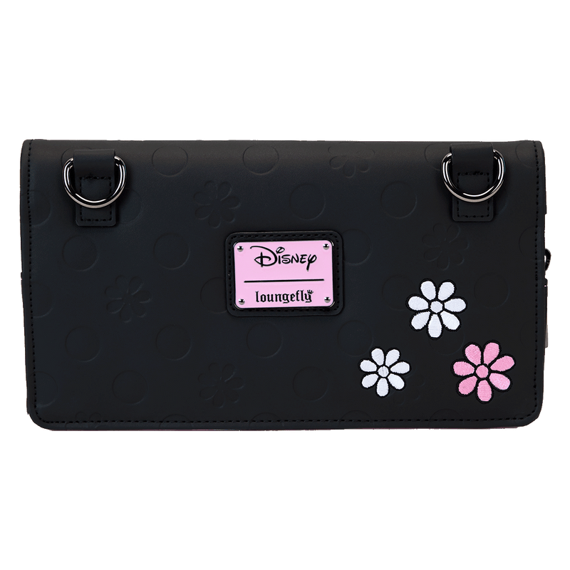 MINNIE FLORAL ROCK THE DOTS CLUTCH CROSSBODY BAG - DISNEY