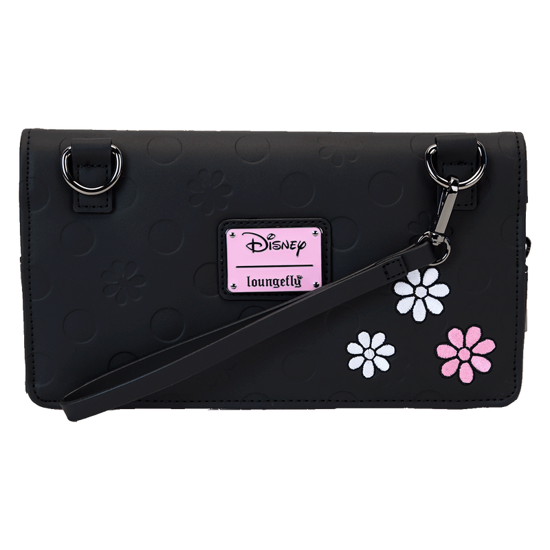 MINNIE FLORAL ROCK THE DOTS CLUTCH CROSSBODY BAG - DISNEY