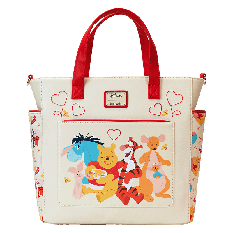 WINNIE THE POOH LOVE CONVERTIBLE TOTE BAG - DISNEY