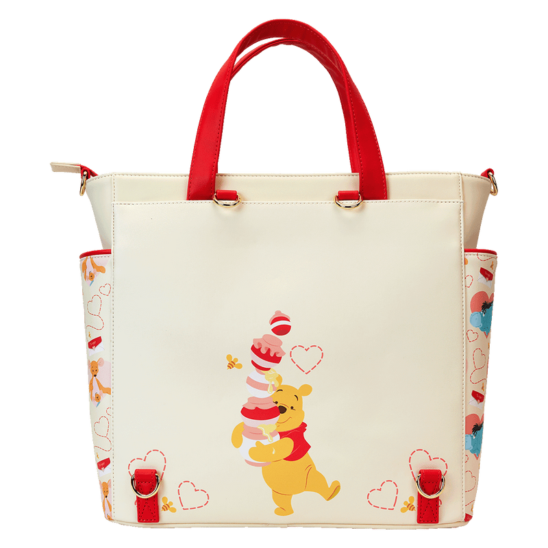 WINNIE THE POOH LOVE CONVERTIBLE TOTE BAG - DISNEY