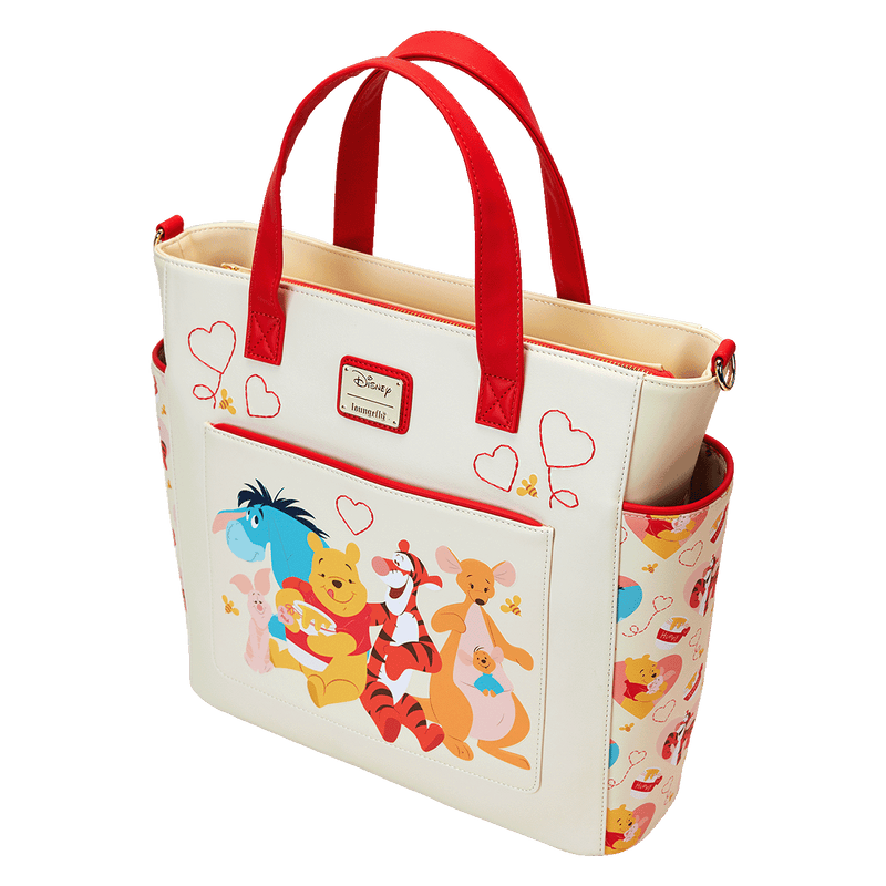 WINNIE THE POOH LOVE CONVERTIBLE TOTE BAG - DISNEY