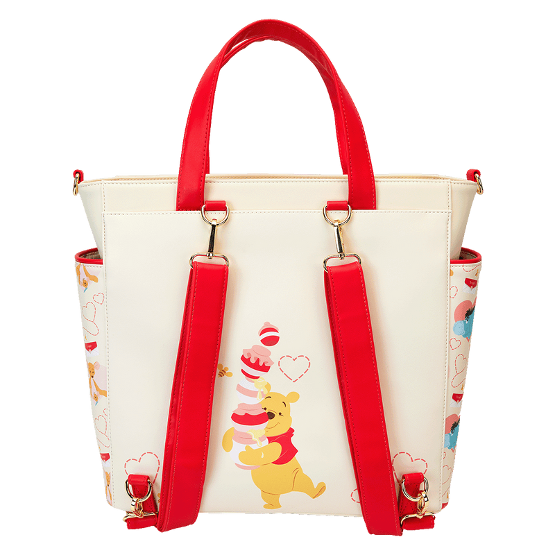 WINNIE THE POOH LOVE CONVERTIBLE TOTE BAG - DISNEY