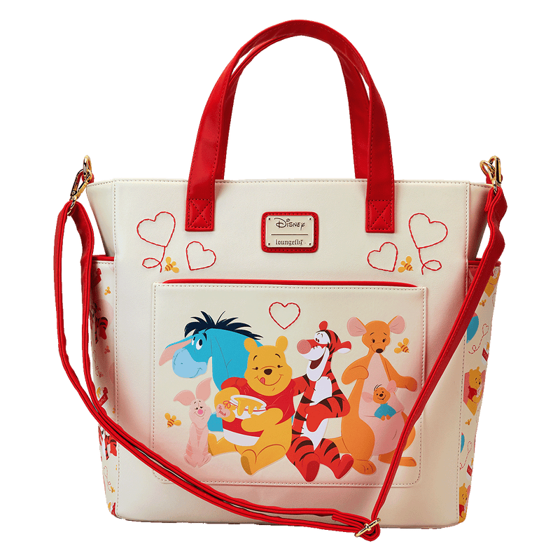 WINNIE THE POOH LOVE CONVERTIBLE TOTE BAG - DISNEY