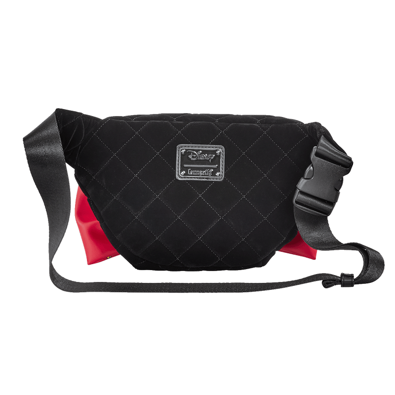 MINNIE MOUSE QUILTED VELVET WAIST BAG - DISNEY