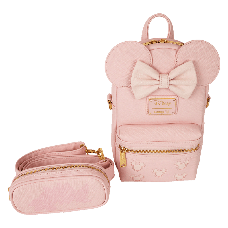 MINNIE MOUSE PINK BOW SLING BAG - DISNEY