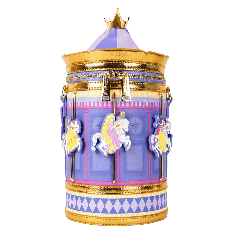 DISNEY PRINCESS METALLIC CAROUSEL BAG