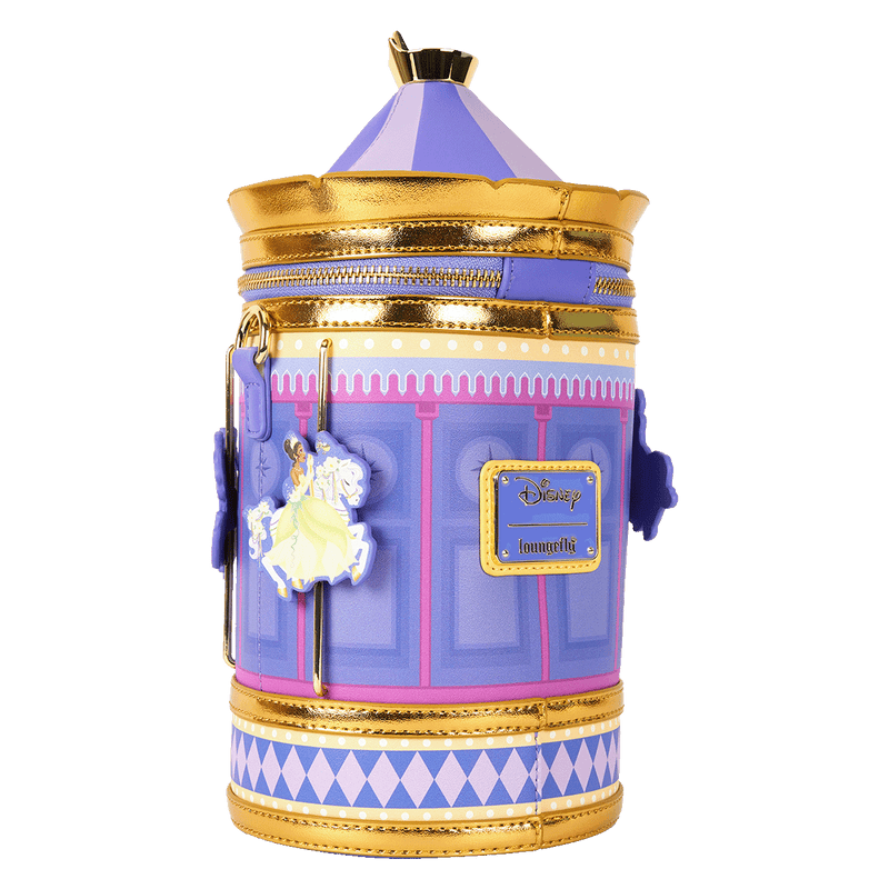 DISNEY PRINCESS METALLIC CAROUSEL BAG