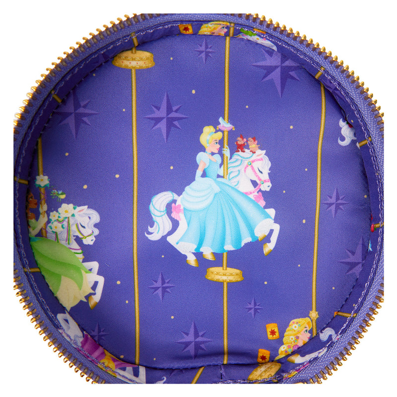 DISNEY PRINCESS METALLIC CAROUSEL BAG