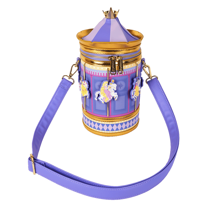 DISNEY PRINCESS METALLIC CAROUSEL BAG