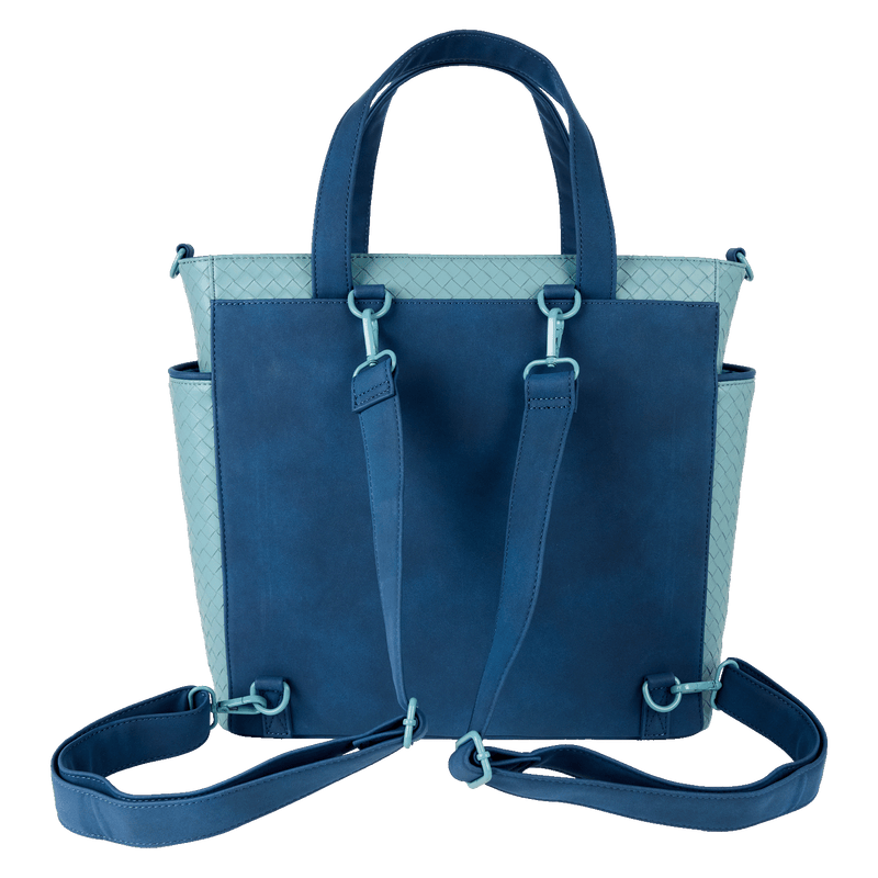 STITCH EMBROIDERED CONVERTIBLE TOTE BAG - LILO AND STITCH