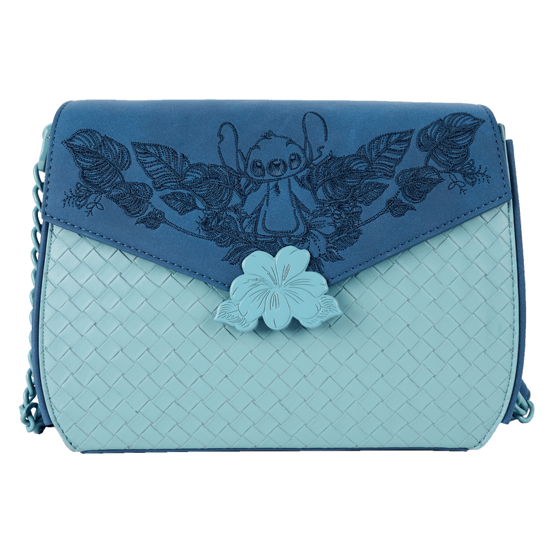 STITCH EMBROIDERED CROSSBODY BAG - LILO AND STITCH