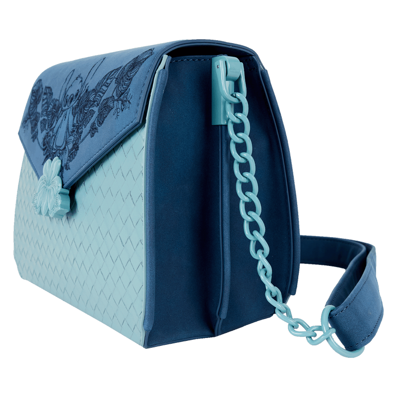 STITCH EMBROIDERED CROSSBODY BAG - LILO AND STITCH