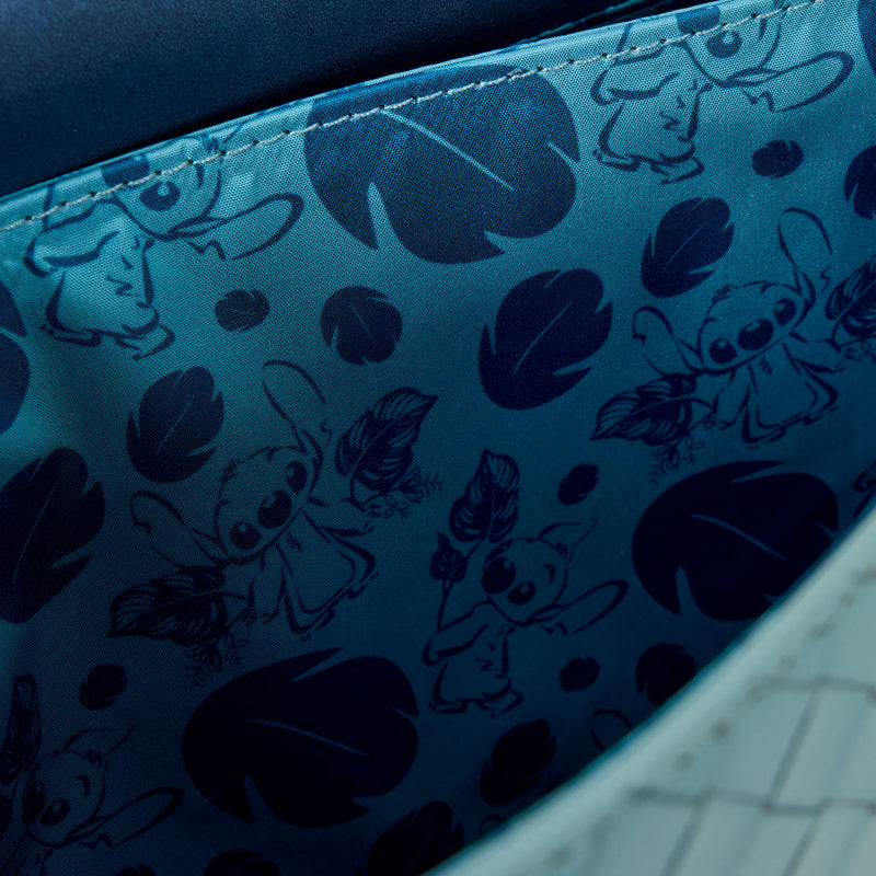STITCH EMBROIDERED CROSSBODY BAG - LILO AND STITCH
