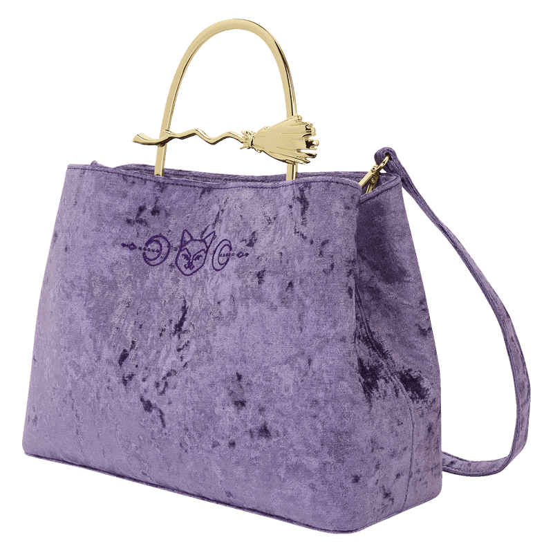 HOCUS POCUS VELVET BROOM HANDLE HANDBAG - DISNEY