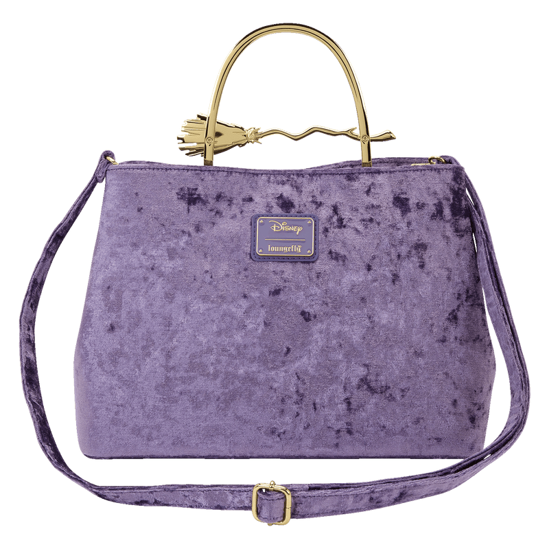 HOCUS POCUS VELVET BROOM HANDLE HANDBAG - DISNEY