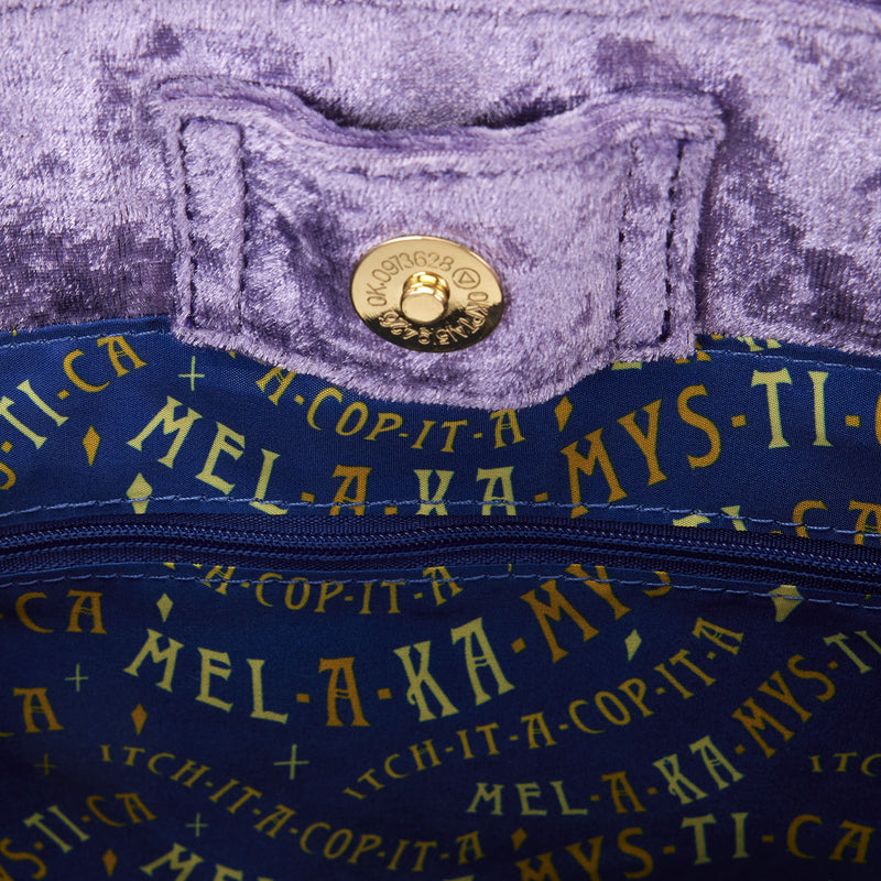 HOCUS POCUS VELVET BROOM HANDLE HANDBAG - DISNEY