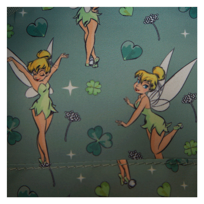 TINKER BELL 4 LEAF CLOVER TOTE WITH COIN BAG - DISNEY