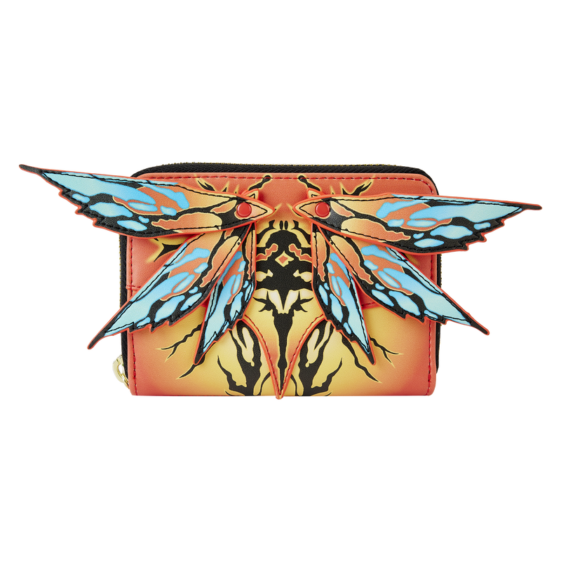 TORUK BANSHEE MOVEABLE WINGS ZIP AROUND WALLET - AVATAR