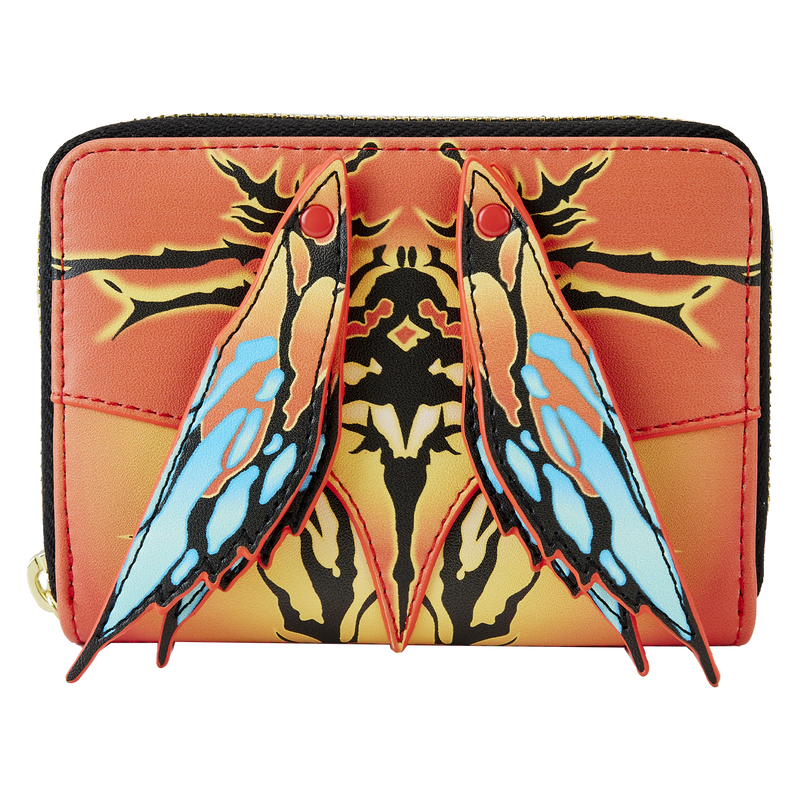 TORUK BANSHEE MOVEABLE WINGS ZIP AROUND WALLET - AVATAR