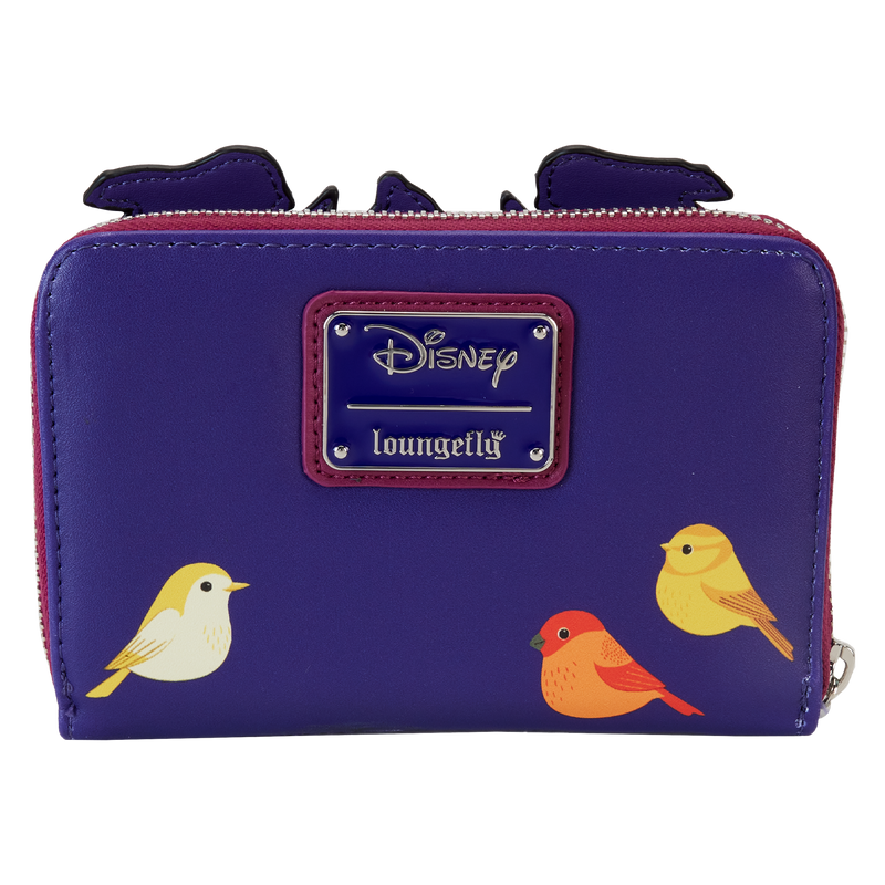 BEAST WITH BIRDS ZIP AROUND WALLET - BEAUTY AND THE BEAST