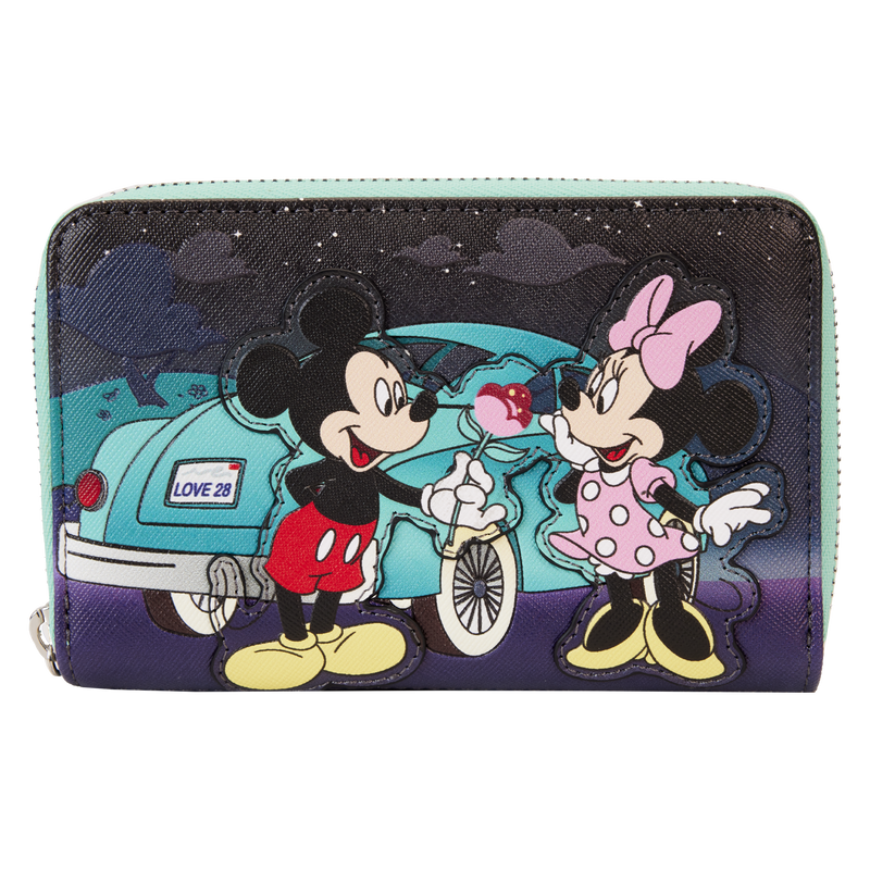 MICKEY AND MINNIE DATE NIGHT DRIVE-IN WALLET - DISNEY
