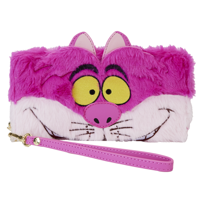 CHESHIRE CAT PLUSH WRISTLET WALLET - ALICE IN WONDERLAND