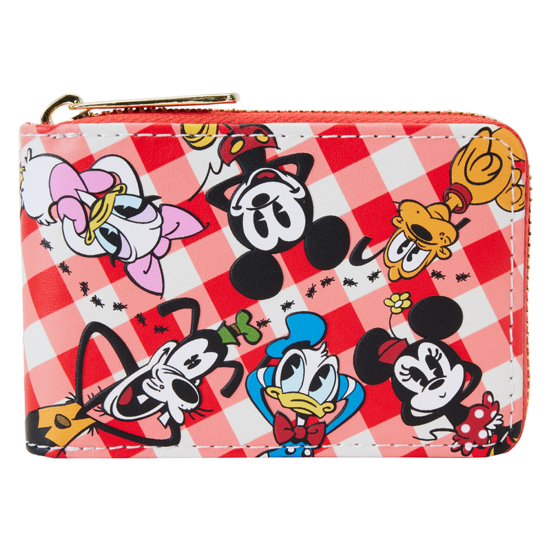 MICKEY AND FRIENDS PICNIC ACCORDION WALLET - DISNEY
