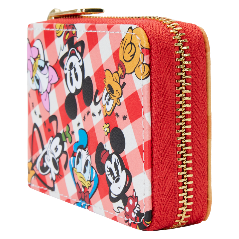 MICKEY AND FRIENDS PICNIC ACCORDION WALLET - DISNEY