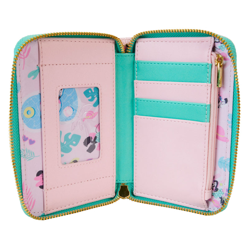 MINNIE MOUSE VACATION STYLE ZIP AROUND WALLET - DISNEY