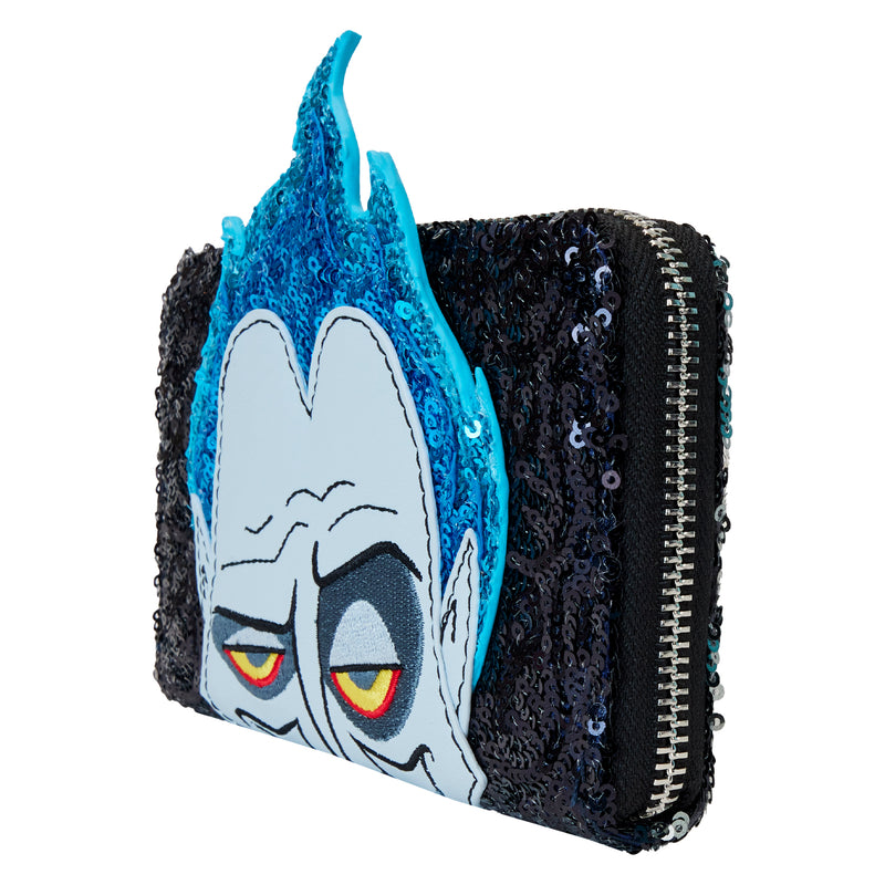 HADES SEQUIN ZIP AROUND WALLET - HERCULES