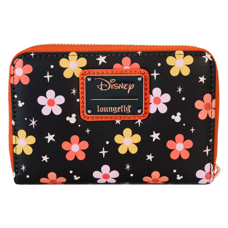 MICKEY AND FRIENDS HALLOWEEN FLOWERS WALLET