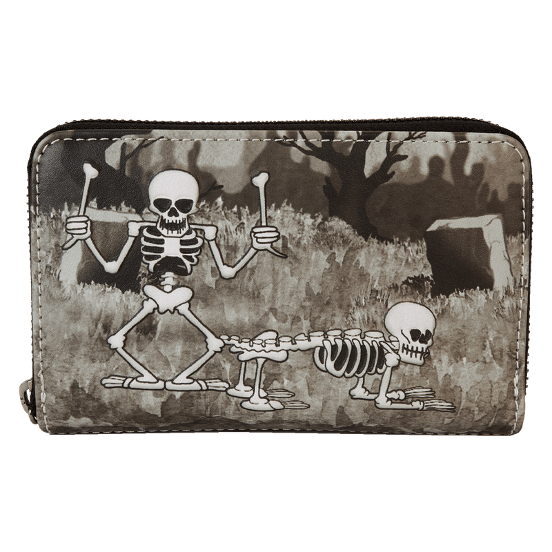 SKELETON DANCE ZIP AROUND WALLET - DISNEY