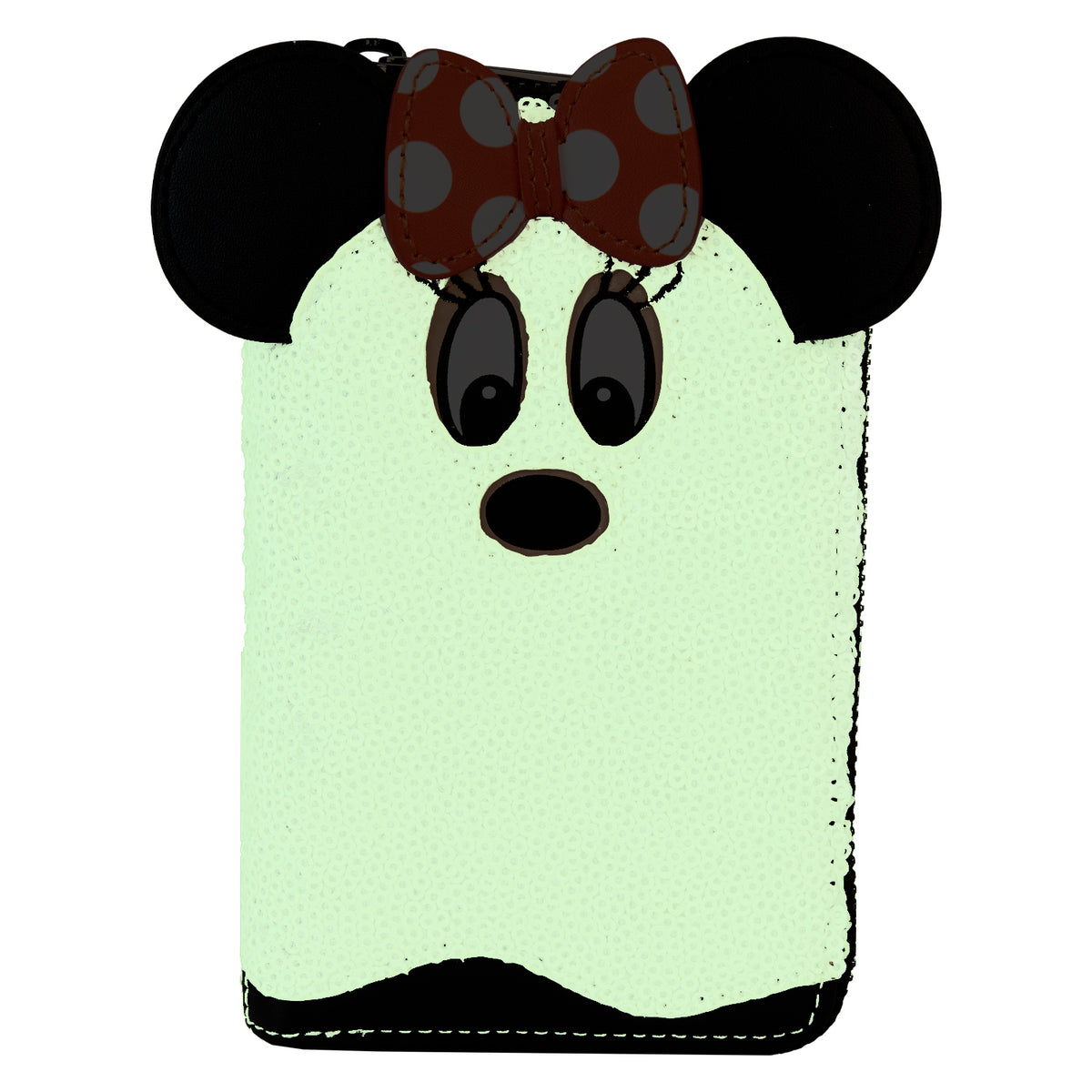 Loungefly Disney outlet Parks Glow In The Dark Minnie Mouse Wallet