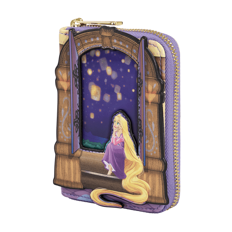 RAPUNZEL WINDOW LENTICULAR WALLET - TANGLED