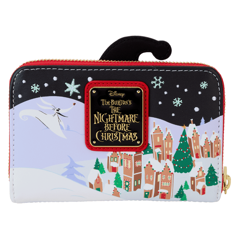 JOURNEY TO CHRISTMAS TOWN ZIP AROUND WALLET - THE NIGHTMARE BEFORE CHRISTMAS