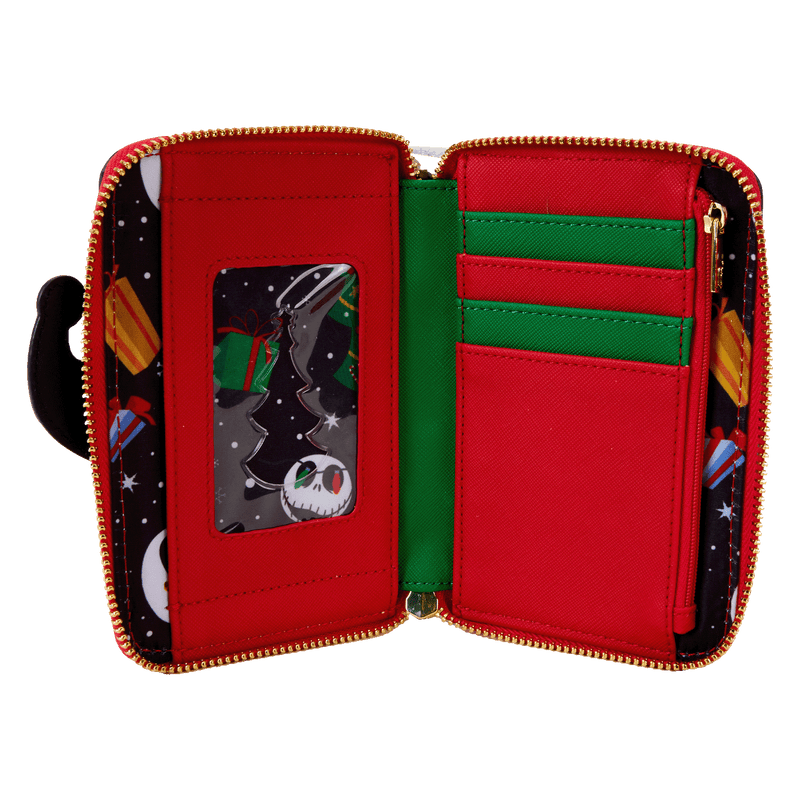 JOURNEY TO CHRISTMAS TOWN ZIP AROUND WALLET - THE NIGHTMARE BEFORE CHRISTMAS