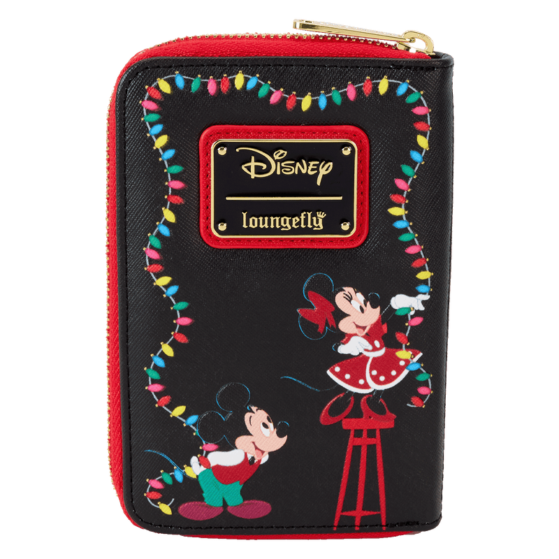 DONALD WRAPPED IN LIGHTS ZIP AROUND WALLET - DISNEY