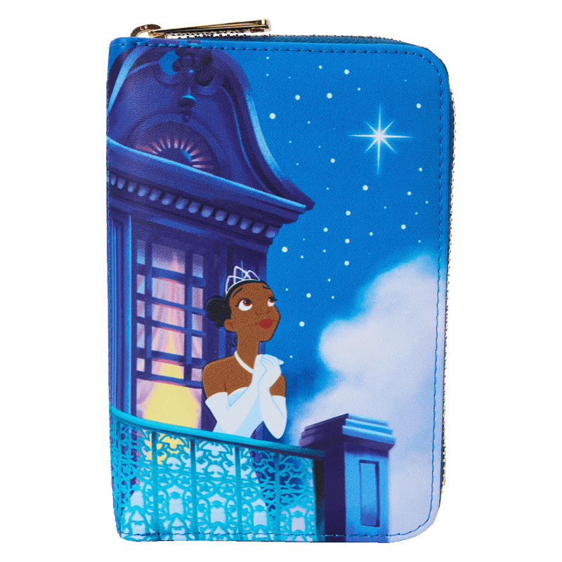 THE PRINCESS AND THE FROG 15TH ANNIVERSARY ZIP AROUND WALLET - DISNEY